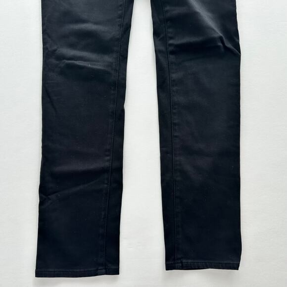 Ag Jeans The Stilt Cigarette Leg Black Size 27 Regular Stretch Skinny Mid Rise - Picture 7 of 9